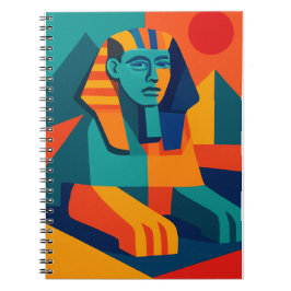 Pop Art Sphinx Notebook Notizblock