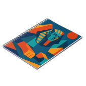 Pop Art Sphinx Spiral Notebook Notizblock (Linke Seite)