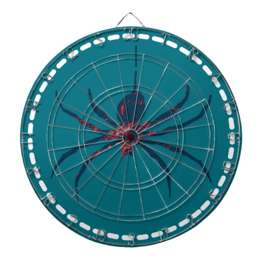 Pop Art Spider 2 Dartscheibe (vorne)