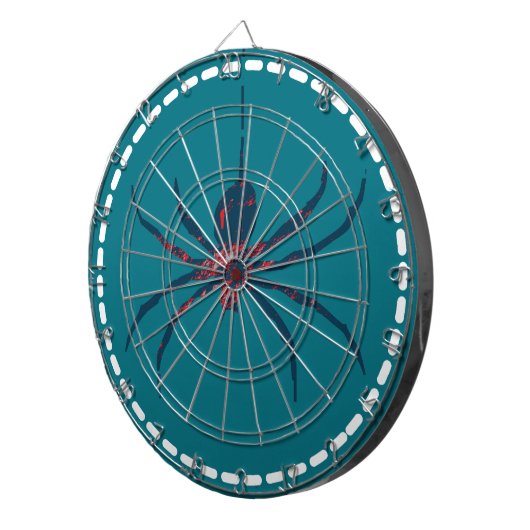 Pop Art Spider 2 Dartscheibe (Vorderseite rechts)