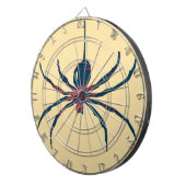 Pop Art Spider Dartscheibe (Vorderseite rechts)