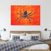 Pop Art Spider Leinwanddruck (Insitu (Schlafzimmer))