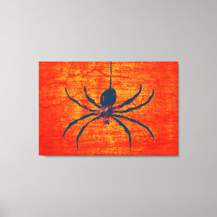 Pop Art Spider Leinwanddruck