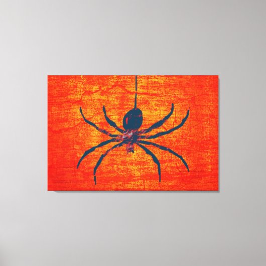 Pop Art Spider Leinwanddruck (Vorderseite)