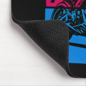 Pop-Art-Sportbike Mousepad (Ecke)