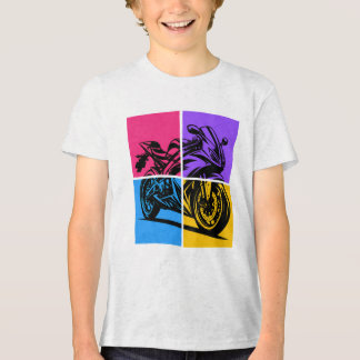 Pop-Art-Sportbike Tri-Blend Shirt
