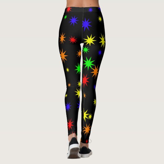 Pop Art Stars Leggings (Rückseite)