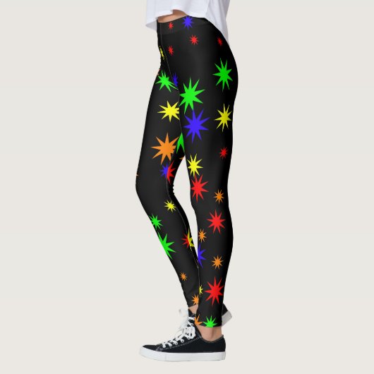 Pop Art Stars Leggings (Links)