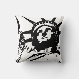 Pop Art Statue of Liberty American MoJo Pillow Kissen
