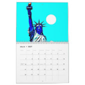 Pop Art Statue of Liberty Kalender (Mär 2027)