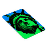 Pop Art Statue of Liberty Magnet (Rechte Seite)