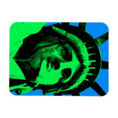 Pop Art Statue of Liberty Magnet (Horizontal)