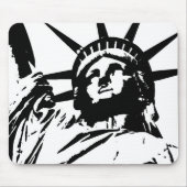 Pop Art Statue of Liberty Mousepad (Vorne)