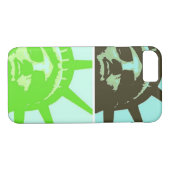 Pop Art Statue of Liberty Nah Up iPhone 7 Fall Case-Mate iPhone Hülle (Rückseite (Horizontal))