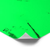 Pop Art Statue of Liberty Poster (Ecke)