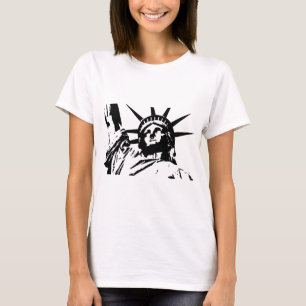Pop Art Statue of Liberty T-Shirt