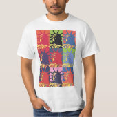Pop Art Statue of Liberty T-Shirt (Vorderseite)