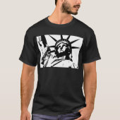 Pop Art Statue of Liberty T-Shirt (Vorderseite)