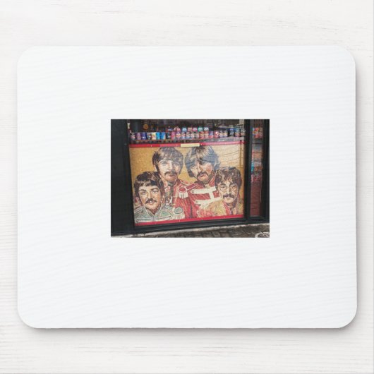 Pop Art Sticker Mousepad (Vorne)