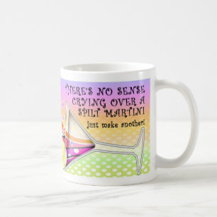 POP-ART-STIL DER SECHZIGER JAHRE MARTINI KAFFEETASSE