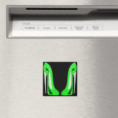 Pop Art Stiletto Shoes Magnet (In Situ (Geschirrspüler))
