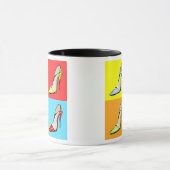 Pop Art Stilettos Kaffee Tasse, Mode Thema Tasse (Zentrum)