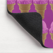 Pop Art Strawberge Ice Mousepad (Ecke)