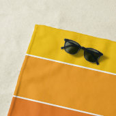 Pop Art Stripes Bermuda Strandtuch (Beispiel)
