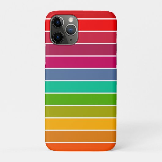 Pop Art Stripes Case-Mate iPhone Hülle (Rückseite)