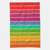Pop Art Stripes Geschirrtuch (Vertikal)