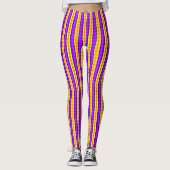 Pop Art Stripes Leggings (Vorderseite)