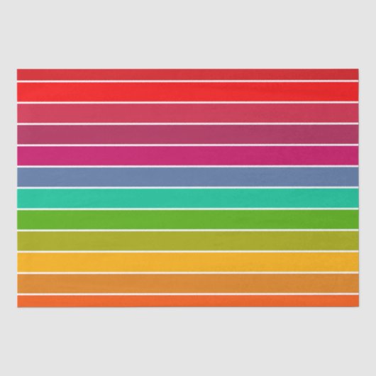 Pop Art Stripes Seidenpapier (Vorderseite)