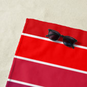Pop Art Stripes Strandtuch (Beispiel)