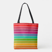Pop Art Stripes Tasche (Rückseite)