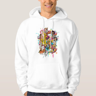 Pop-Art-Style-Shirt – Kühnes Retro-Design Hoodie