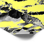 Pop Art Style Tiger Poster (Ecke)