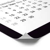 Pop Art Sugar Skull 2025 Kalender Poster (Ecke)