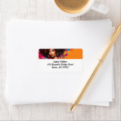 Pop Art Symphony: Diva-ish Delights Label Adressaufkleber (Insitu)