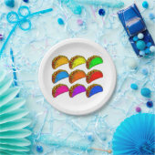 Pop Art Taco Pappteller (Party)