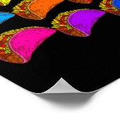 Pop Art Taco Poster (Ecke)
