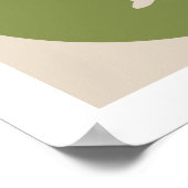 Pop Art Tai Chi Poster (Ecke)