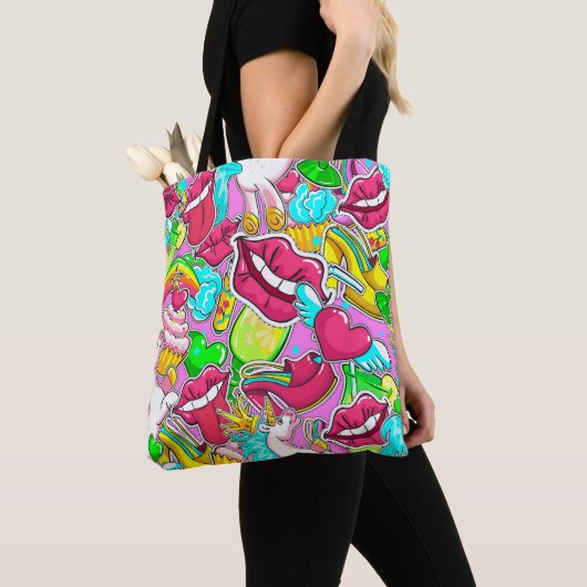 Pop Art Tasche (Von Nahem)