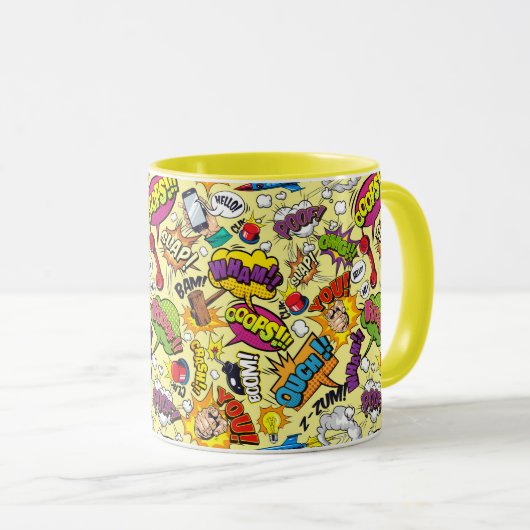 Pop Art Tasse (VorderseiteRechts)