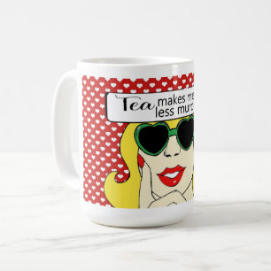 Pop Art Tea Tasse