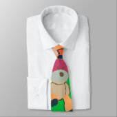 Pop Art Teddy Bären Krawatte (Gebunden)