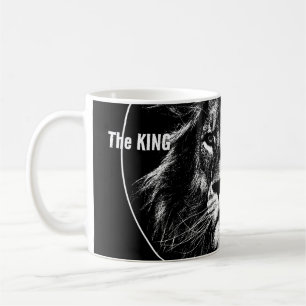 Pop Art Template Lion Face Animes The King Kaffeetasse