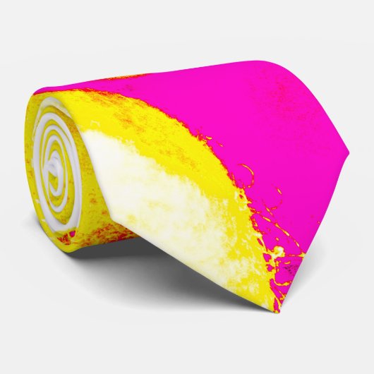 Pop Art Tennis Krawatte (Gerollt)