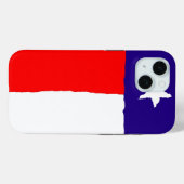 Pop Art Texas Staatsflagge Case-Mate iPhone Hülle (Rückseite (Horizontal))