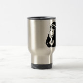 Pop Art Thinking Chimpanzee Reisebecher (Mittel)