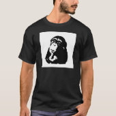 Pop Art Thinking Chimpanzee T-Shirt (Vorderseite)